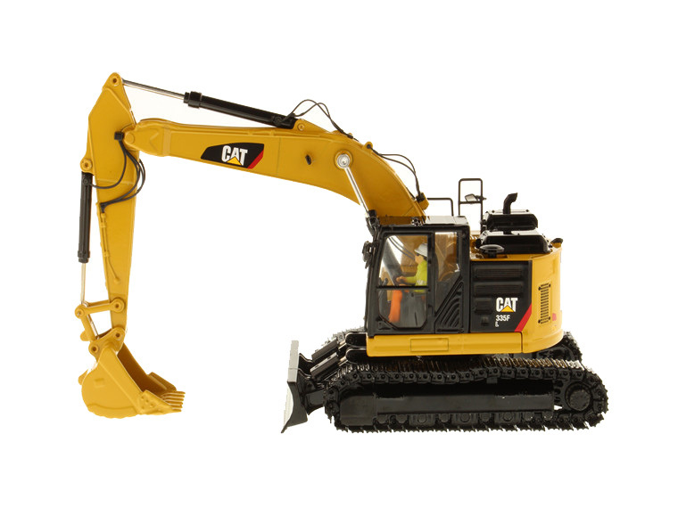 Excavadora hidráulica de rodadura de 335F, con excavadora hidráulica a escala 1:50 Vehículo de ingeniería modelo 85925