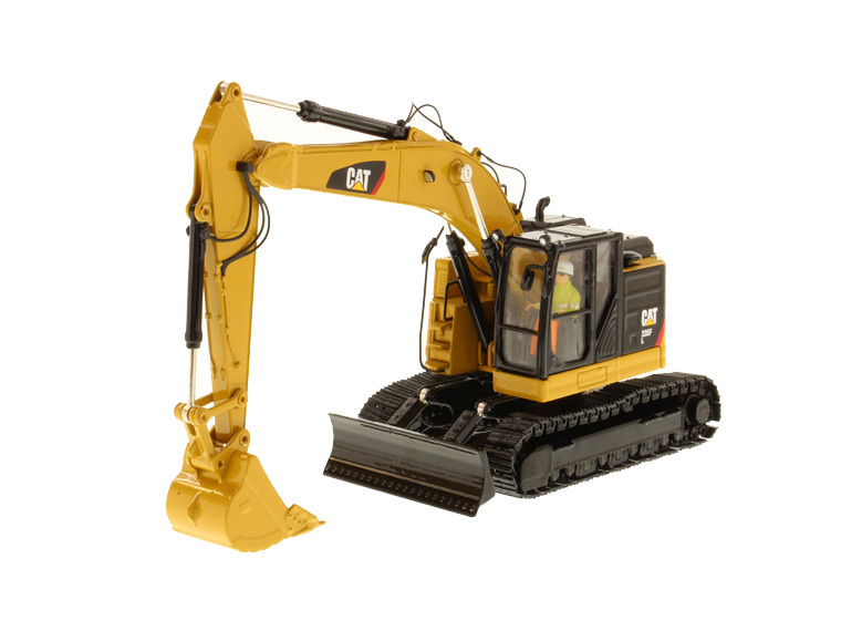 Excavadora hidráulica de rodadura de 335F, con excavadora hidráulica a escala 1:50 Vehículo de ingeniería modelo 85925