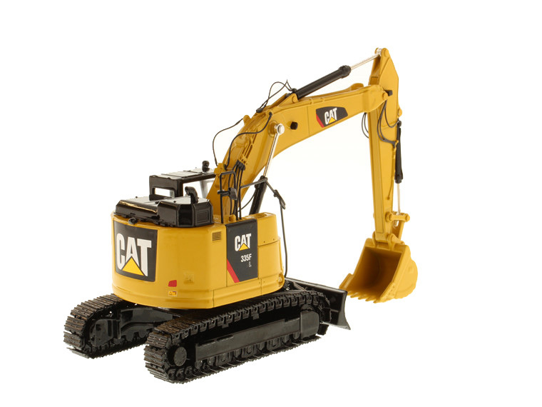 Excavadora hidráulica de rodadura de 335F, con excavadora hidráulica a escala 1:50 Vehículo de ingeniería modelo 85925