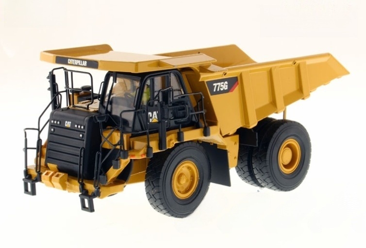 DM 775G Camión fuera de la carretera de escala 1:50 Camión de desecho de modelo 85909 Colección