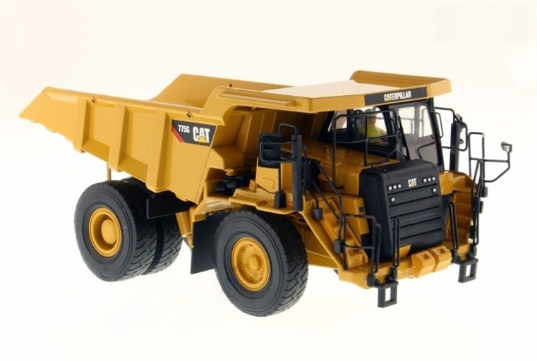 DM 775G Camión fuera de la carretera de escala 1:50 Camión de desecho de modelo 85909 Colección