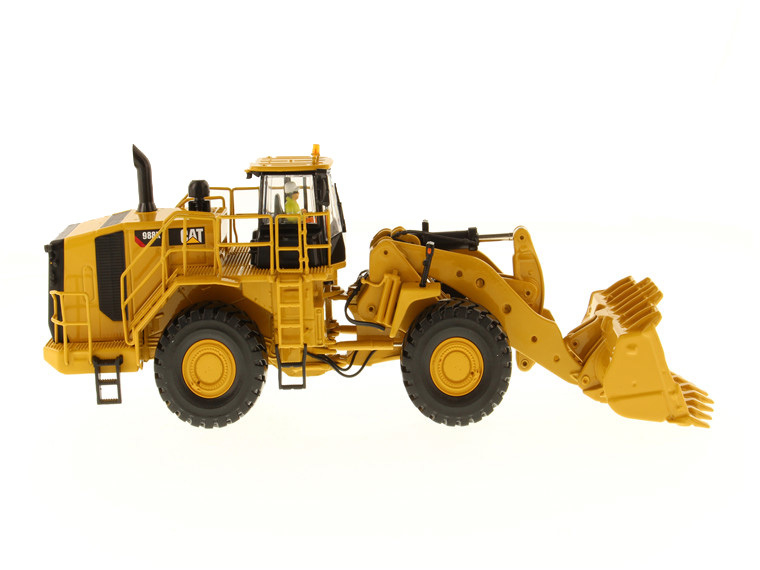 Diecast Masters Modelo de Ingeniería CAT 988K Wheel Loader a Escala 1:50, fundido a presión, 85901, Juguete