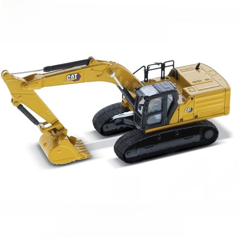 Excavadora inteligente de fundición por diecast Masters CAT 336 1:87 Vehículo de ingeniería a escala modelo 85658