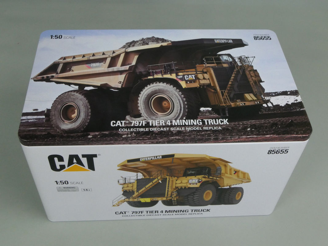 DM Nuevo en escala 1:50 CAT 797F Gran camión de descarga de minería modelo 85655