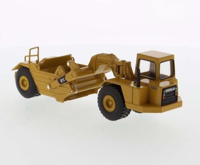 DM Caterpillar 611 Camión de transporte de raspadores de 1:64 escala Camión de descarga de inyección por inyección de 85695