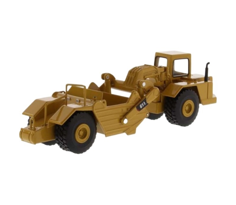 DM Caterpillar 611 Camión de transporte de raspadores de 1:64 escala Camión de descarga de inyección por inyección de 85695