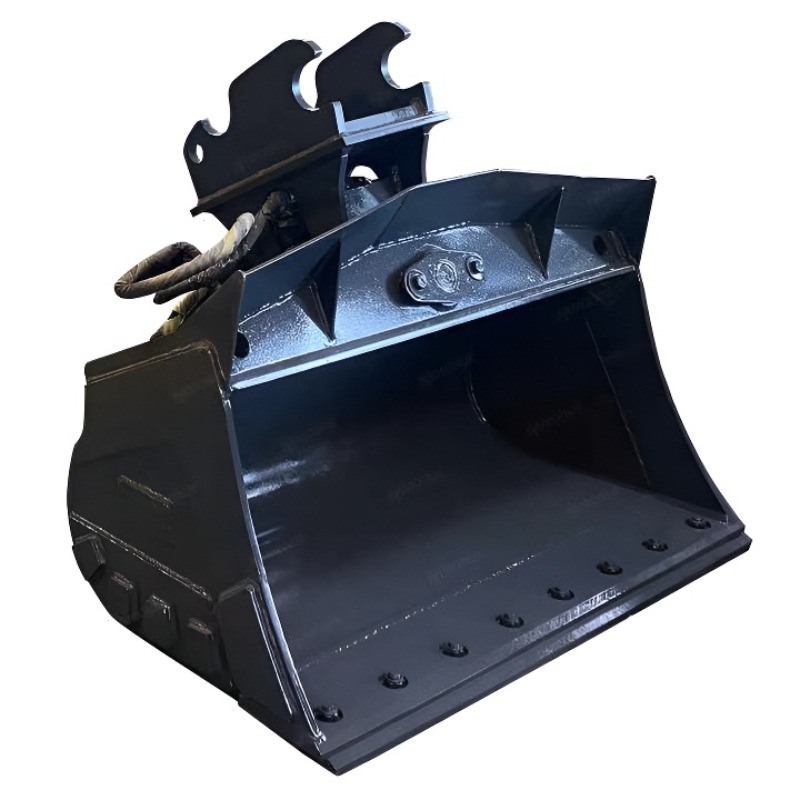 Accesorio de cubo giratorio con inclinación de excavadora personalizado para excavadoras pesadas de 1 a 30 toneladas