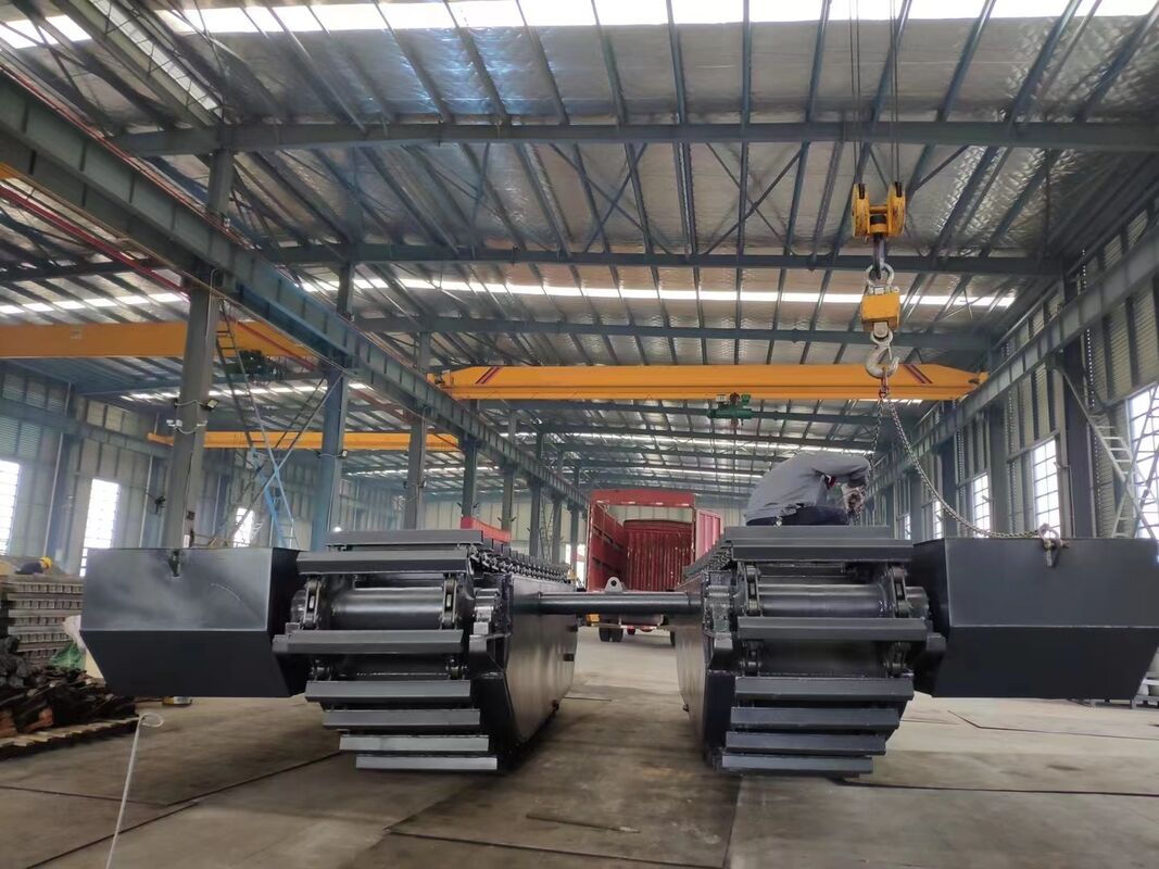 Excavadora anfibia de 40 toneladas de tipo personalizado excavadora pantano buggy excavadora de humedales con pontón flotante