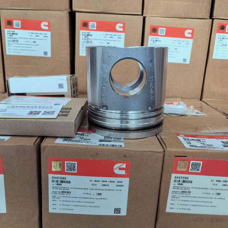 Partes del motor de excavadora QSC8.3 Componentes de pistón
Número de parte 6445686 6CT 3943367 3800320 Kit de pistones
