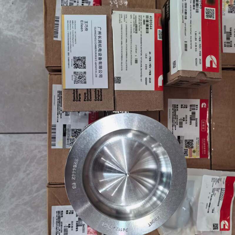 Partes del motor de excavadora QSC8.3 Componentes de pistón
Número de parte 6445686 6CT 3943367 3800320 Kit de pistones