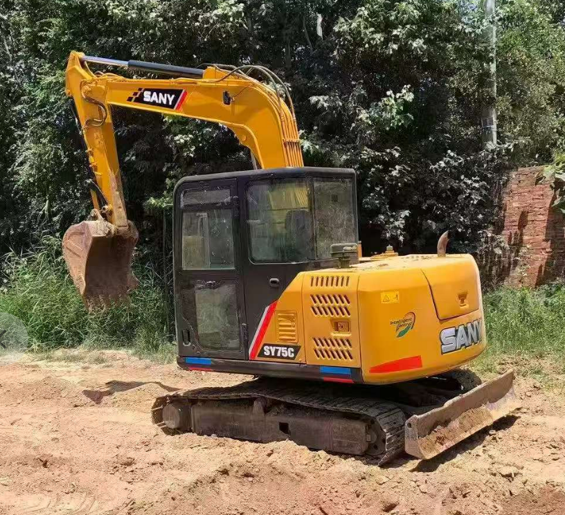 Mini pequeña excavadora SANY SY50C usada SY50 SY55 SY65 SY70 SY75 6 toneladas original china 80% nueva excavadora / excavadora