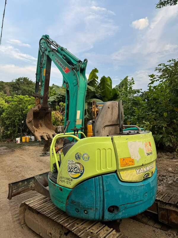 YANMARR Vio30 de segunda mano mini excavadora de 3 toneladas en stock para la venta