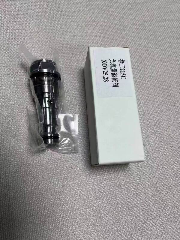 Válvulas de alivio de presión hidráulica de excavadora para XCMG Original 215C X0V25.28 Válvula de alivio de flujo negativo Válvula de control de alivio principal